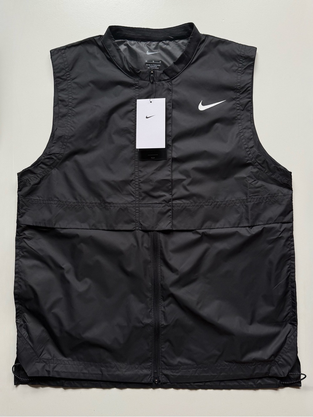 Nike Women's Tour Repel Water-Resistant Golf Vest, Black - Size M